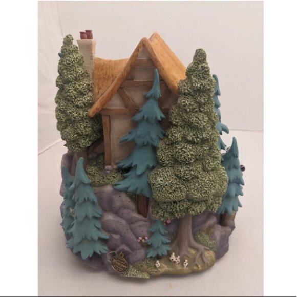 Disney SNOW WHITE & SEVEN DWARVES large Music SNOW GLOBE collectible holidays - Picture 3 of 13